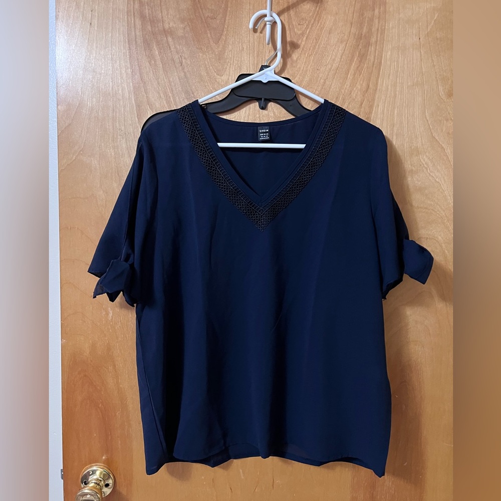 Shein Short Sleeve Shirt Size XL